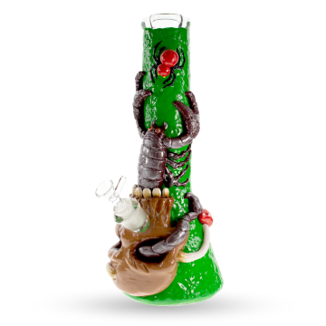 14 IN VENOM CRAWLER GLASS WATER PIPE